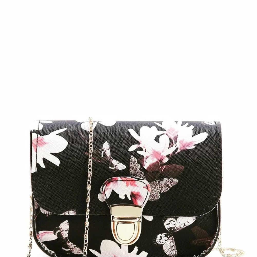 Small cute floral purse